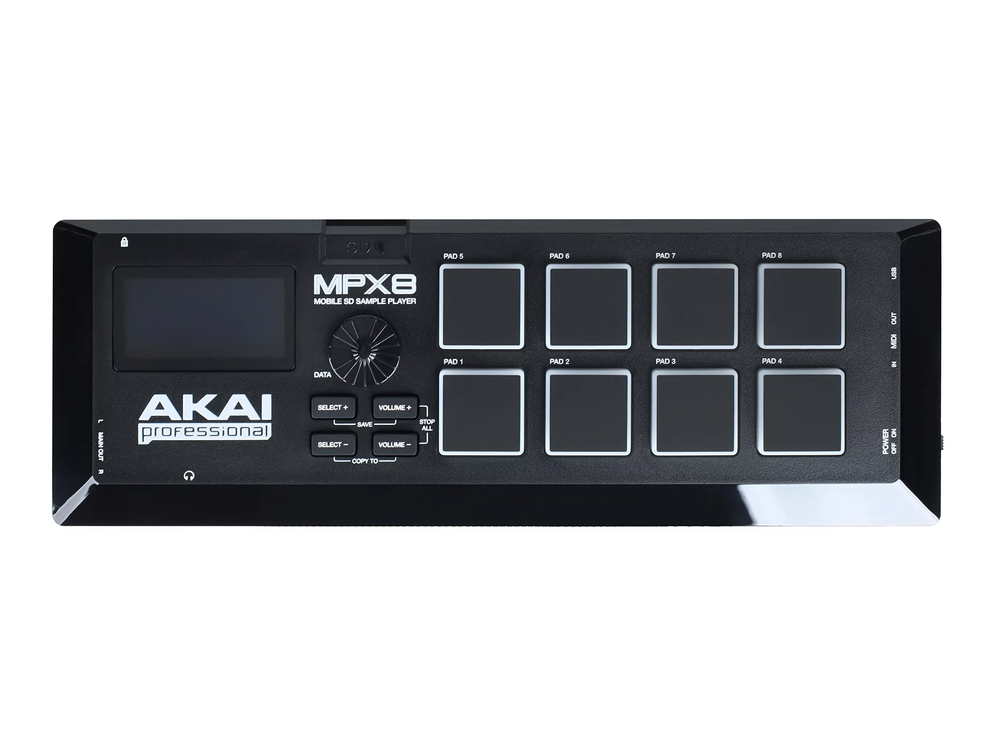 MIDI контроллер AKAI MPX 8 10