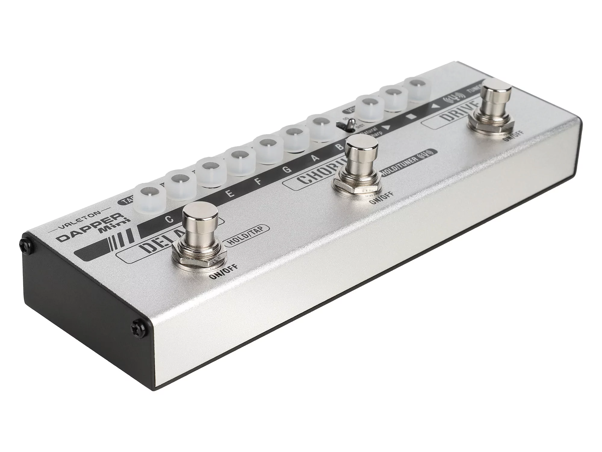 Напольная компактная гитарная педаль Dapper Mini Valeton MES-1