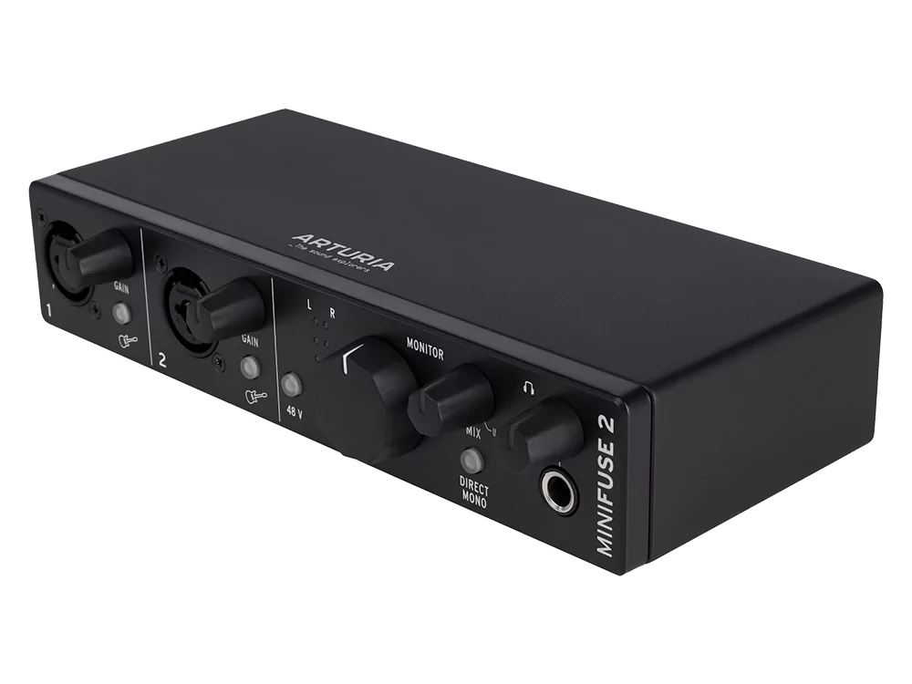 Аудиоинтерфейс USB Arturia MiniFuse 2 Black 4