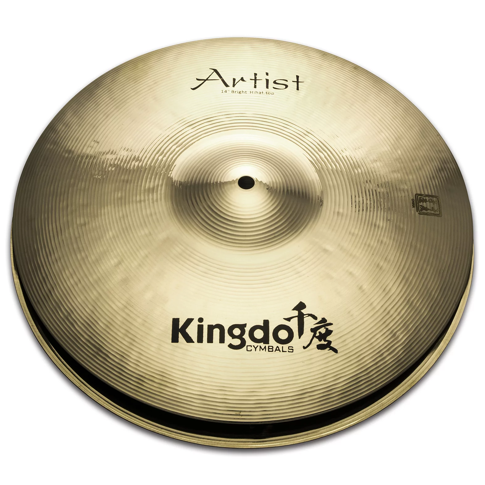 Тарелки хай-хэт 14" KINGDO 14" ARTIST BRIGHT HI-HAT