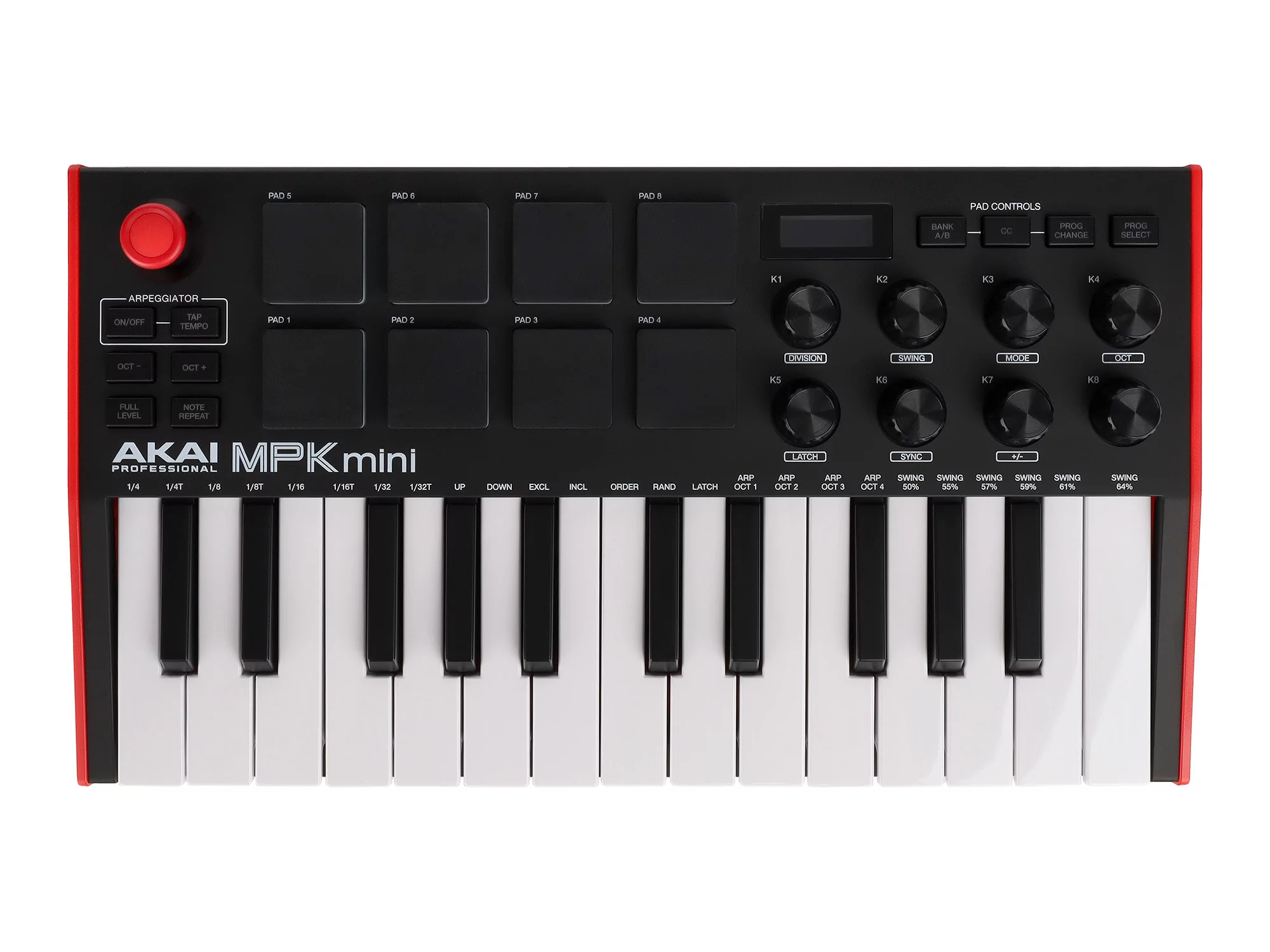 MIDI клавиатура AKAI MPK Mini MK3 5