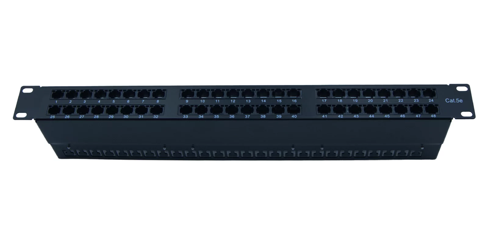 Патч-панель 19" Wize Pro W1U48CAT5E 2