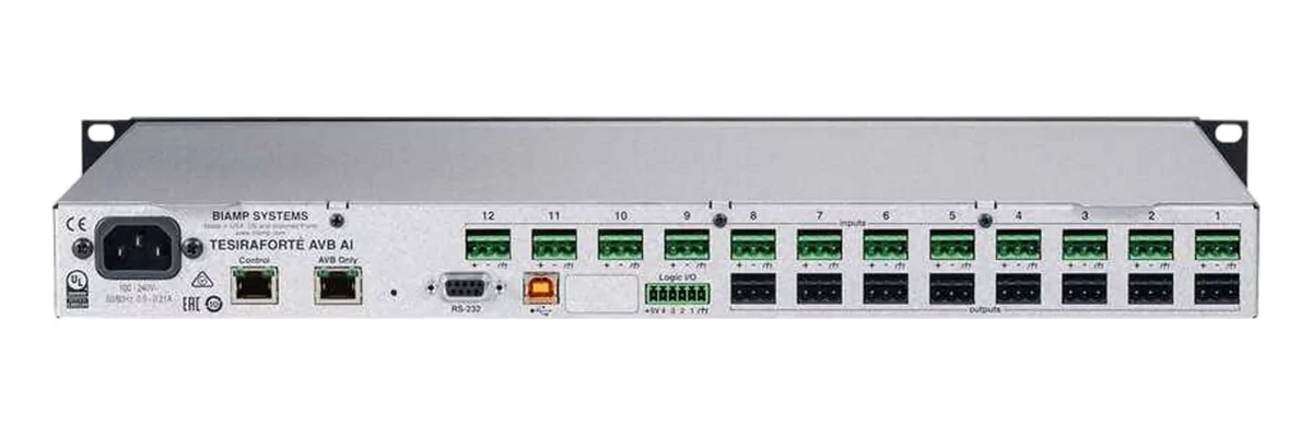 Аудиопроцессор Biamp TesiraFORTE AVB AI 2