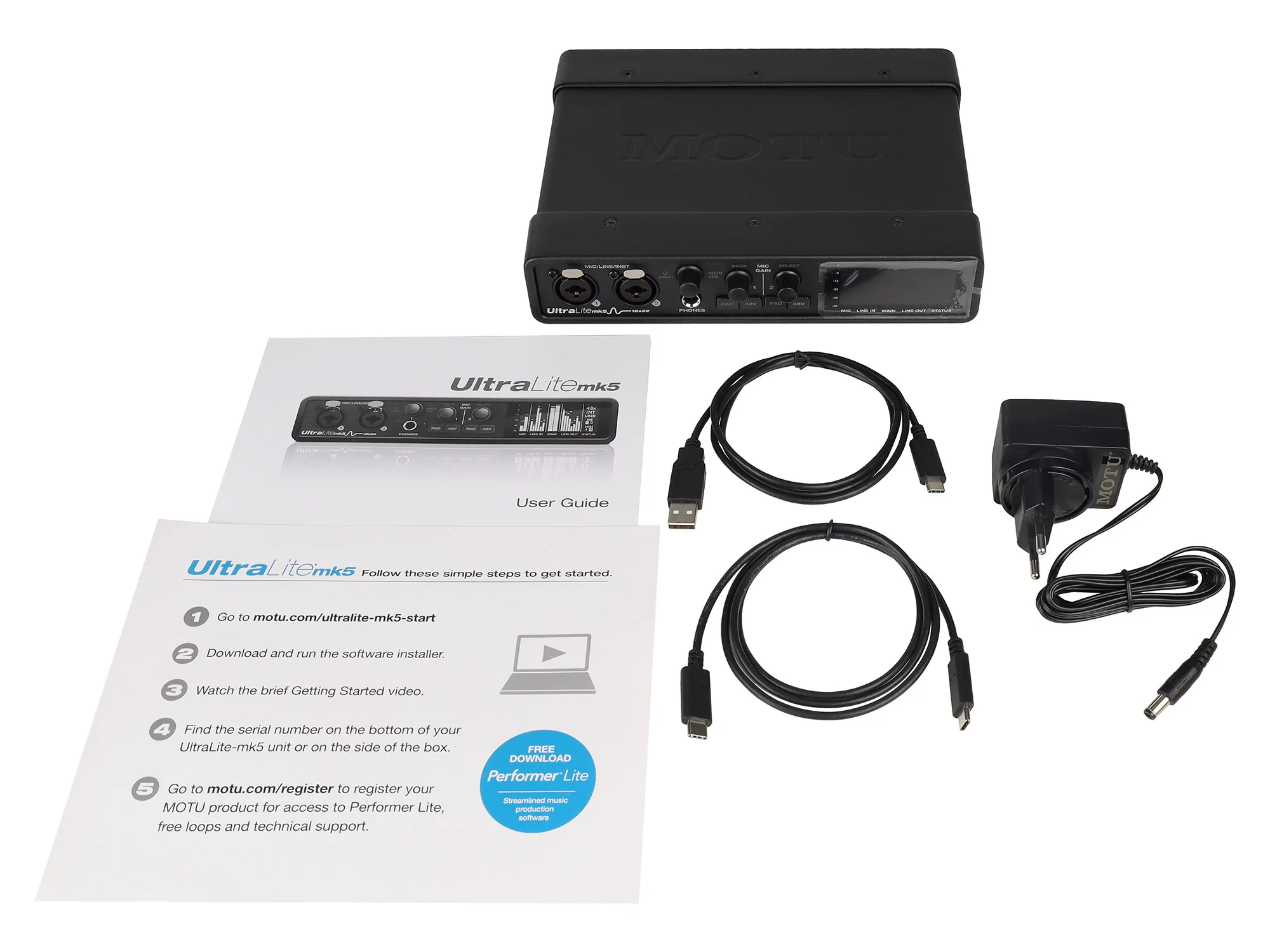 Аудиоинтерфейс USB Motu UltraLite-mk5 16