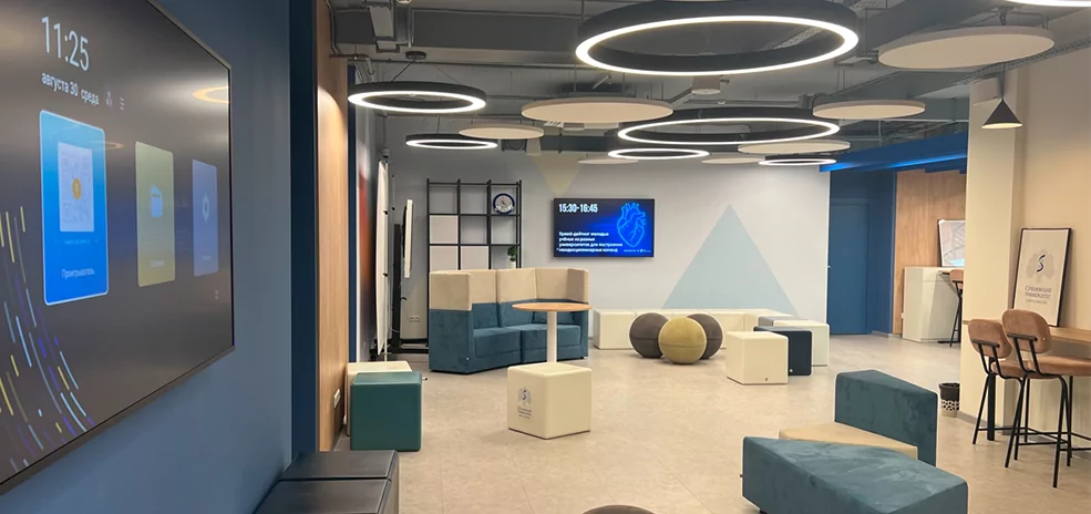 Кейс: как оборудование AUVIX создаёт комфортную цифровую среду в коворкинге Сеченовского университета
