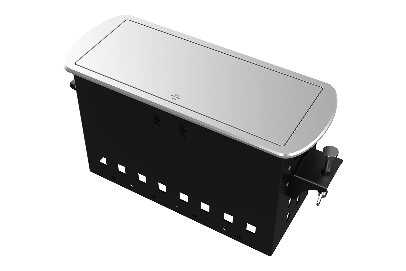 Прямоугольный металлический корпус Wize Pro WRTS-M-8CBOX-S 7