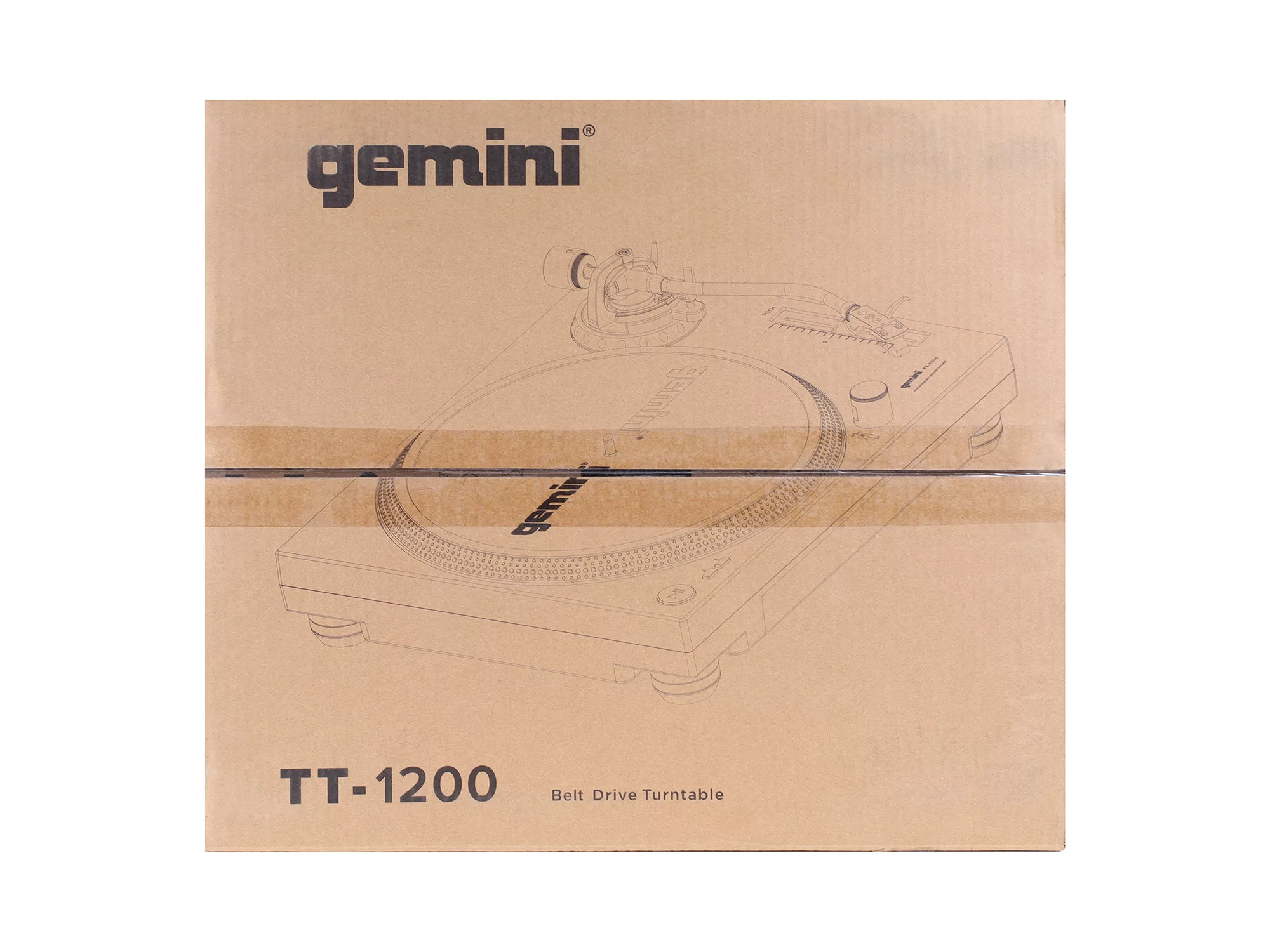 Виниловый проигрыватель Gemini TT-1200 19