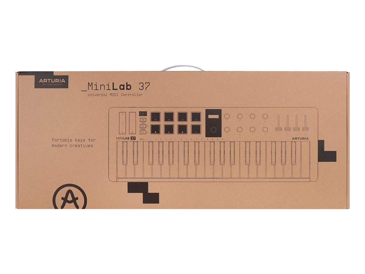 MIDI клавиатура Arturia MiniLAB 3 37 White 11