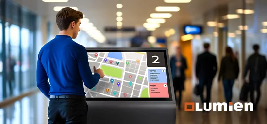 Интерактивные киоски LUMIEN Horizon: надежность и вовлечение в публичных пространствах