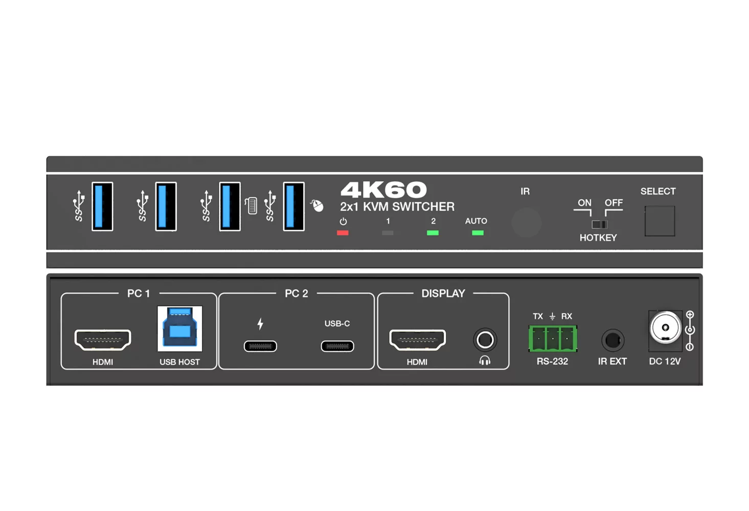 Коммутатор Infobit iTrans UC-Hub21 4