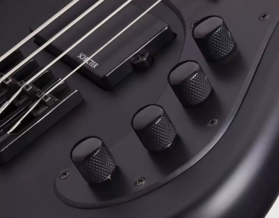 Бас-гитара SCHECTER STILETTO STEALTH-4 SBK 4