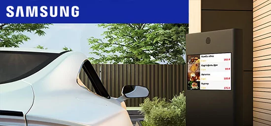 Samsung OH24B – компактный всепогодный дисплей