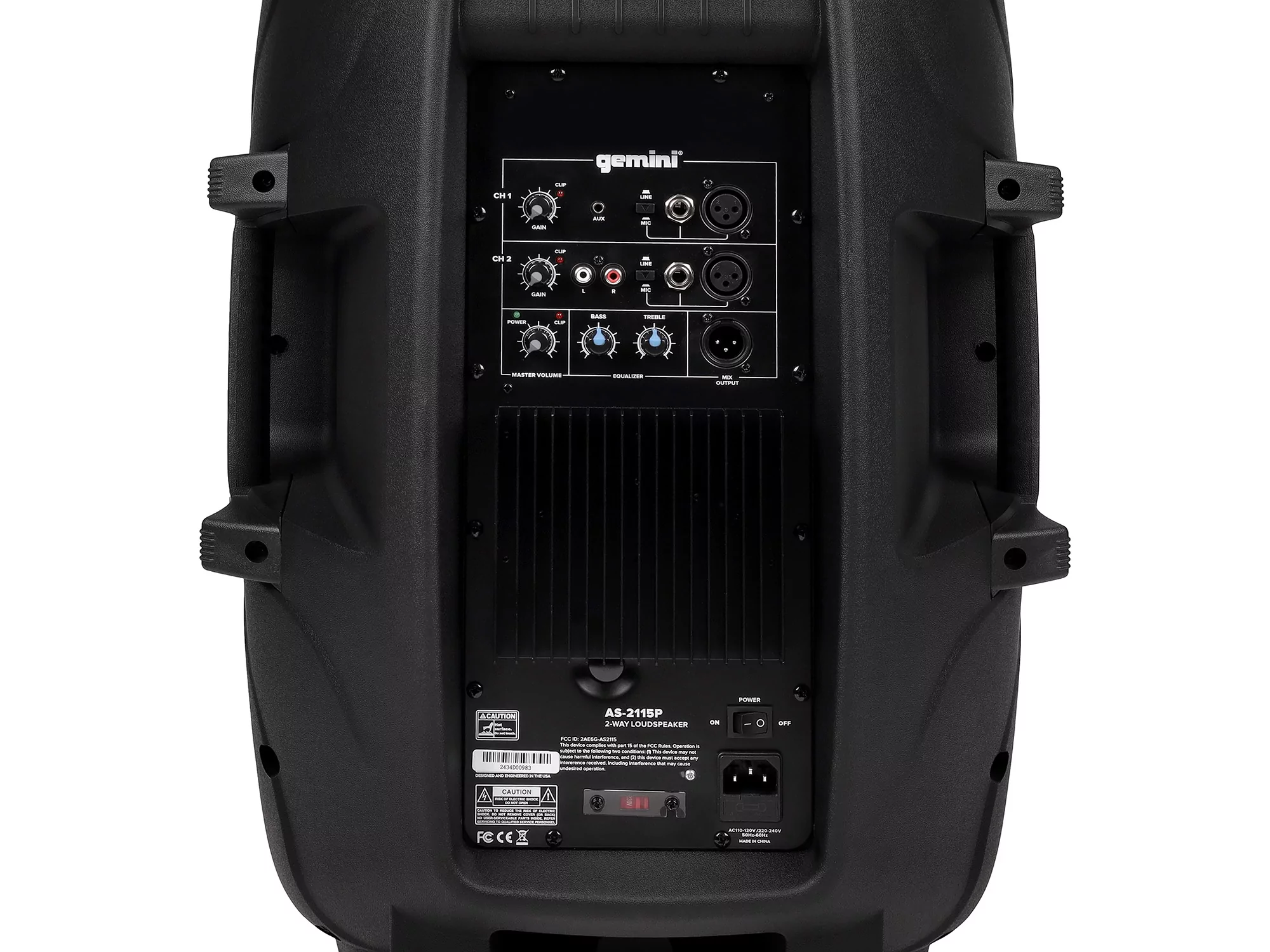 Акустическая система Gemini AS-2115P 10