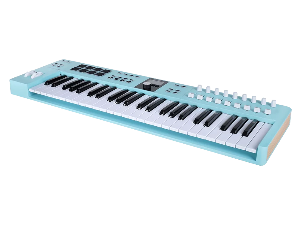 MIDI клавиатура Arturia KeyLab Essential 49 mk3 Aquamarine 4