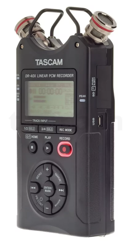 Рекордер мобильный Tascam DR-40X 3