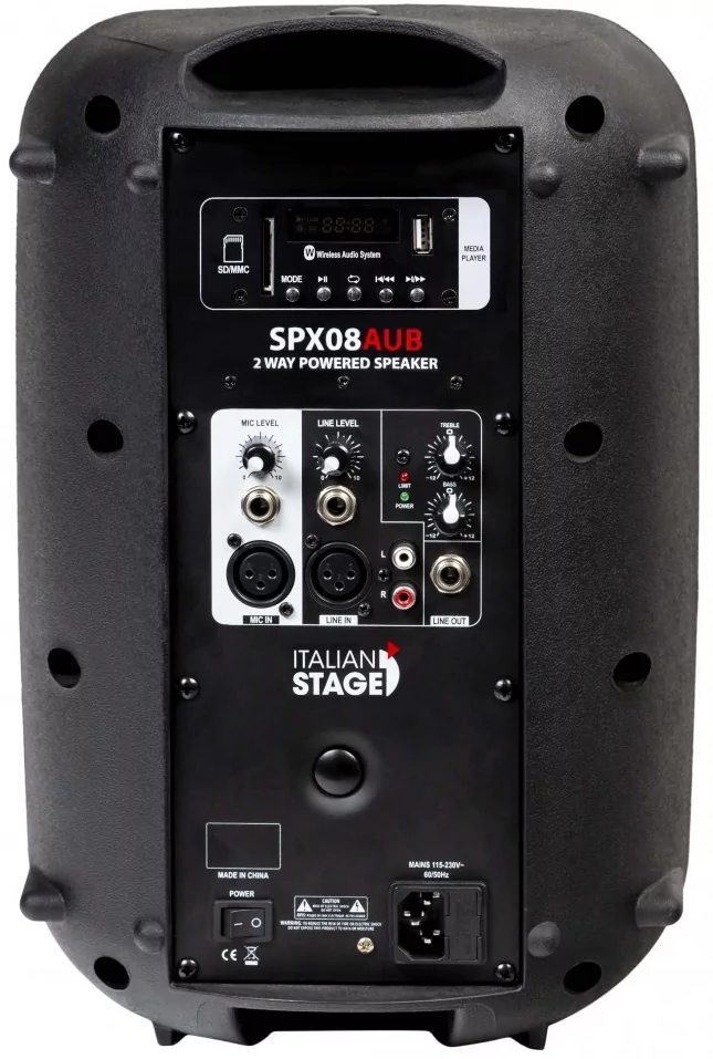 Активная акустическая система ITALIAN STAGE SPX08AUB 5