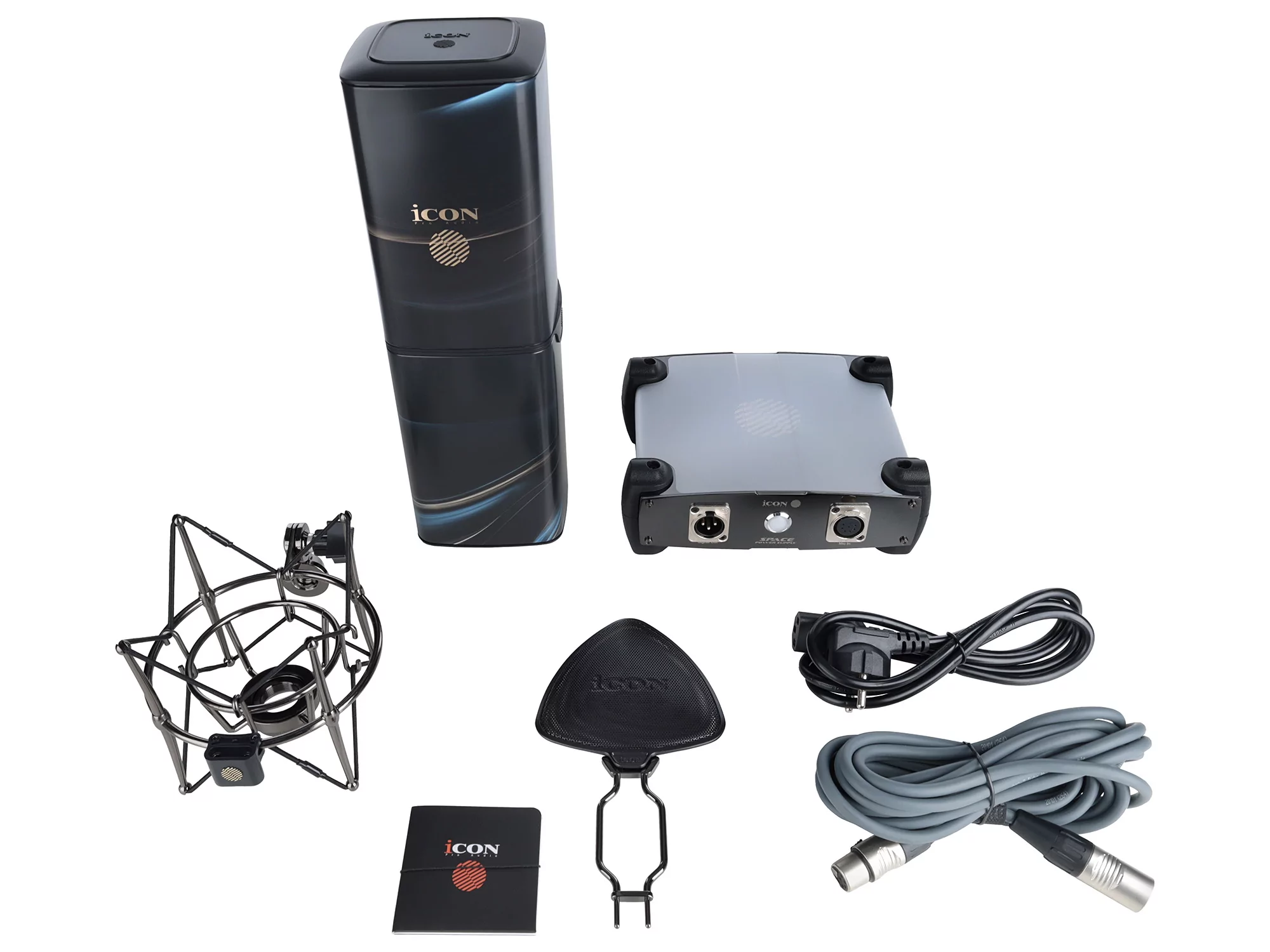 Профессиональный студийный ламповый микрофон Icon Space 251 5