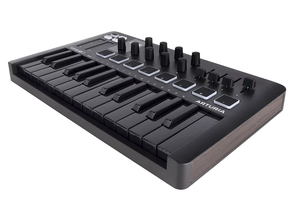MIDI клавиатура Arturia MiniLAB 3 Deep Black 9