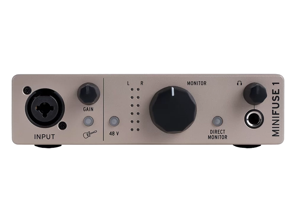 Аудиоинтерфейс USB Arturia MiniFuse 1 Champagne 3