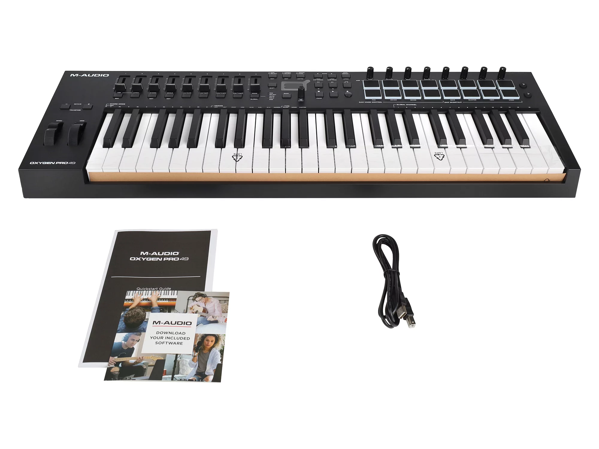 MIDI клавиатура M-audio Oxygen Pro 49 8