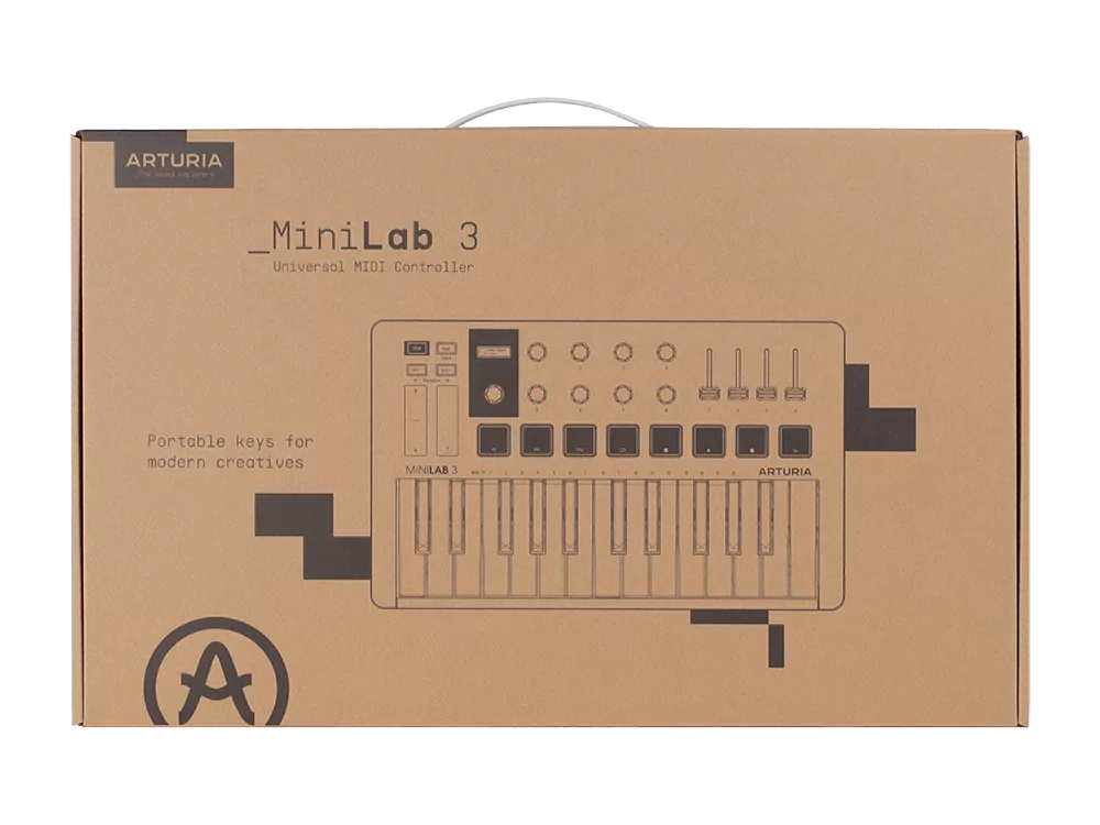 MIDI клавиатура Arturia MiniLAB 3 Aquamarine 13