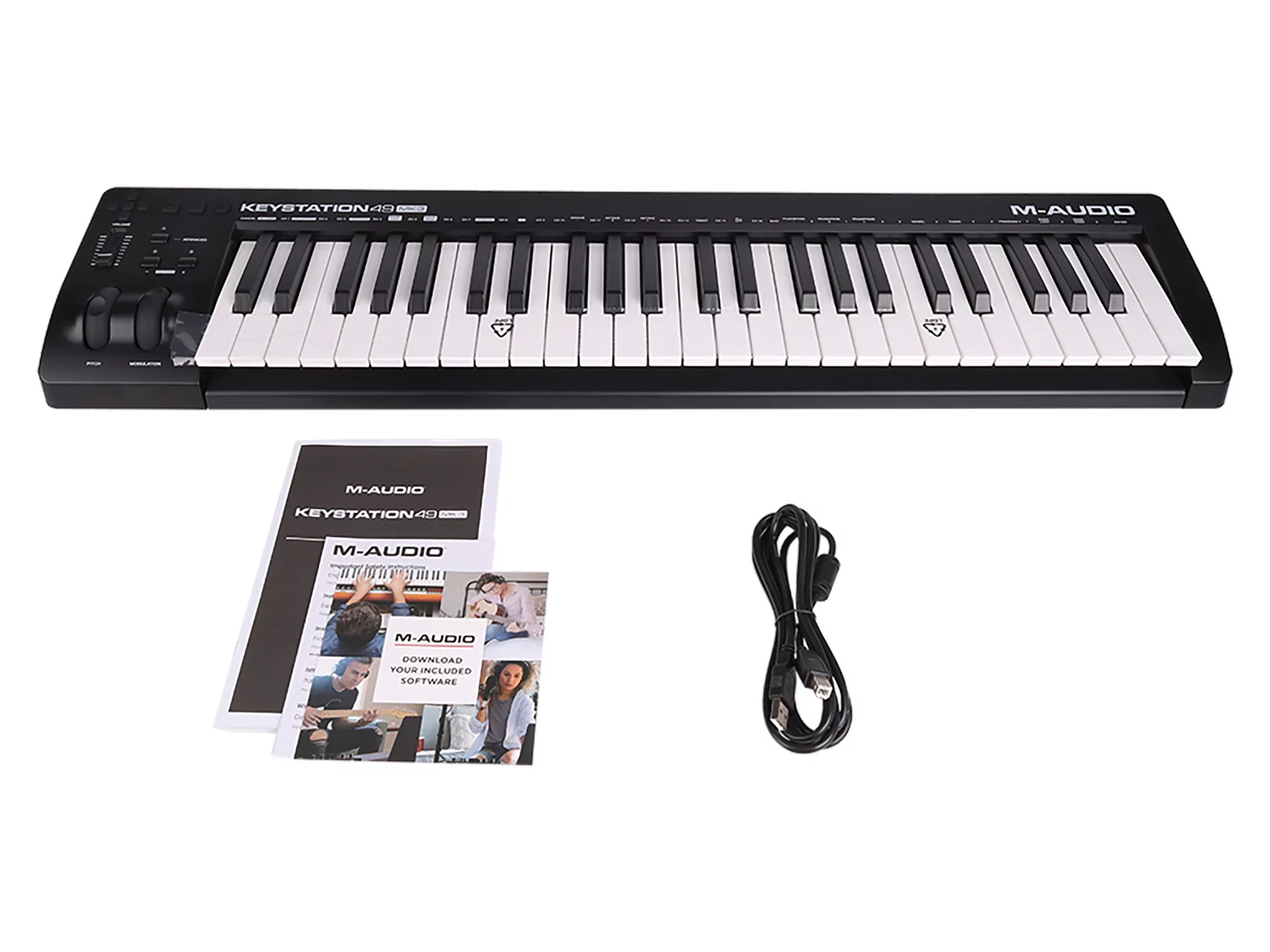 MIDI клавиатура M-audio Keystation 49 MK3 12