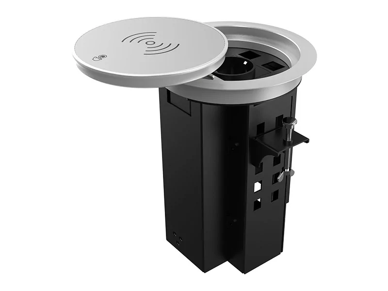 Лючок врезной в стол Wize Pro WRTS-RRSX-S 4