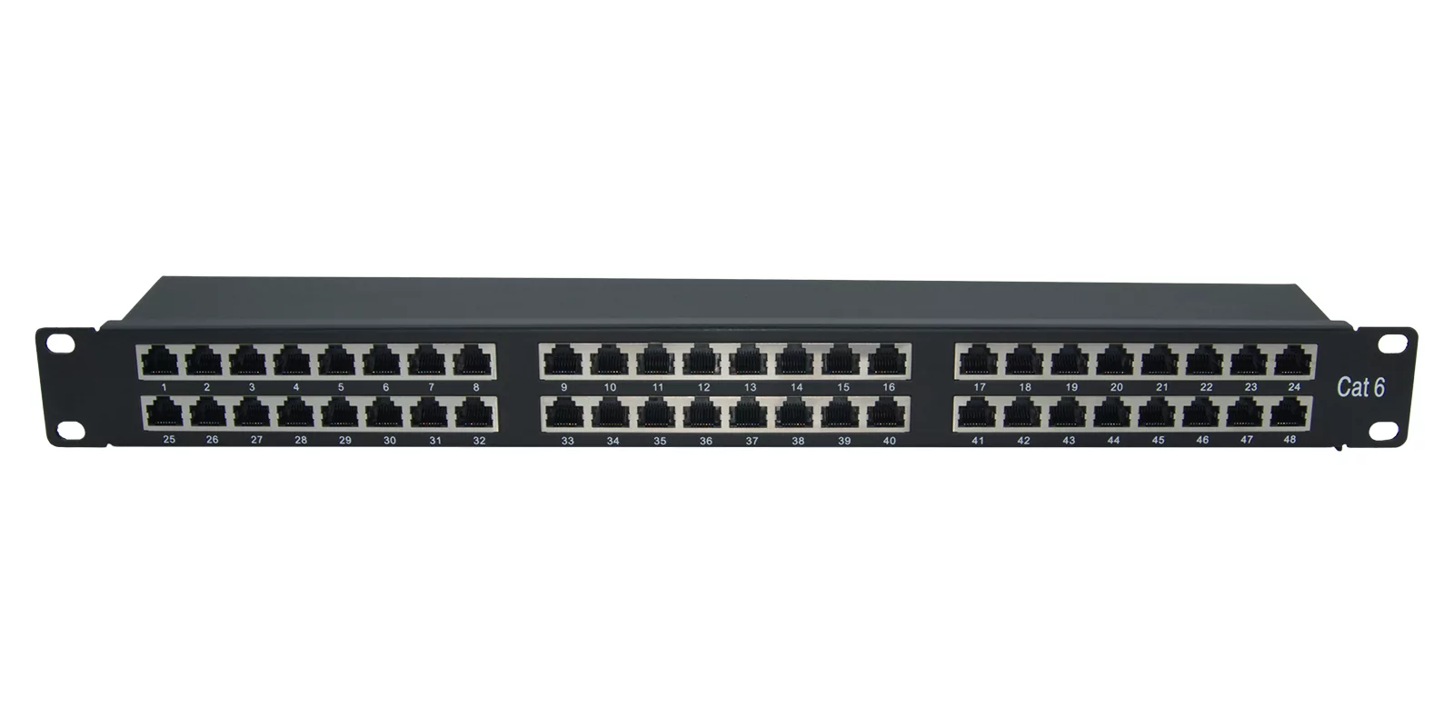 Патч-панель 19" Wize Pro W1U48CAT6-SH