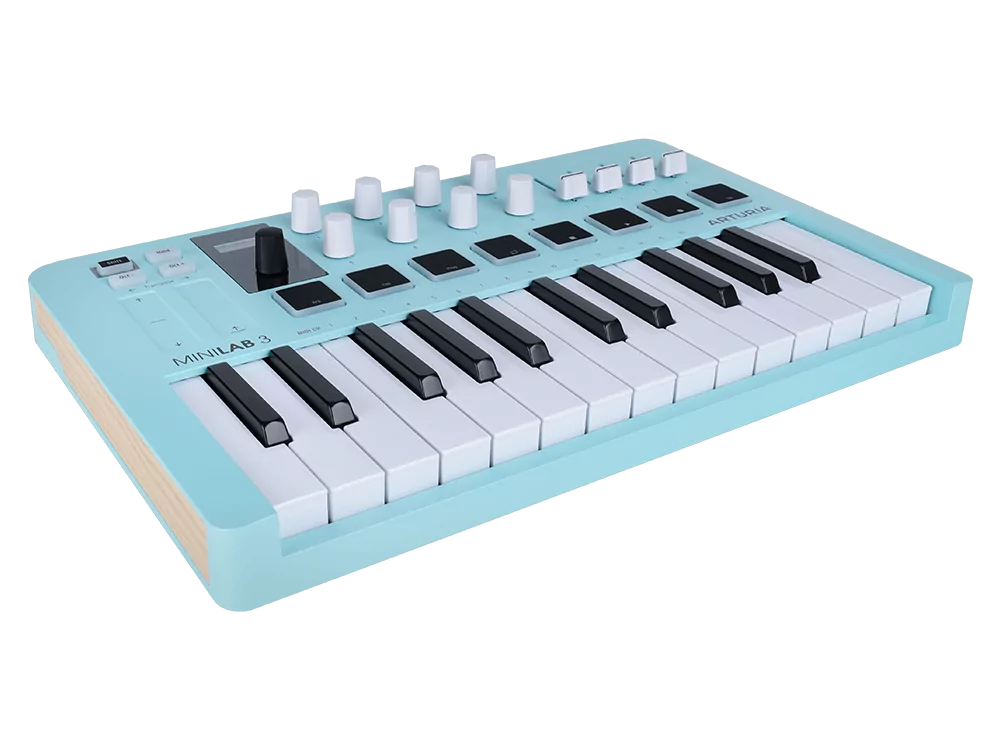 MIDI клавиатура Arturia MiniLAB 3 Aquamarine 2