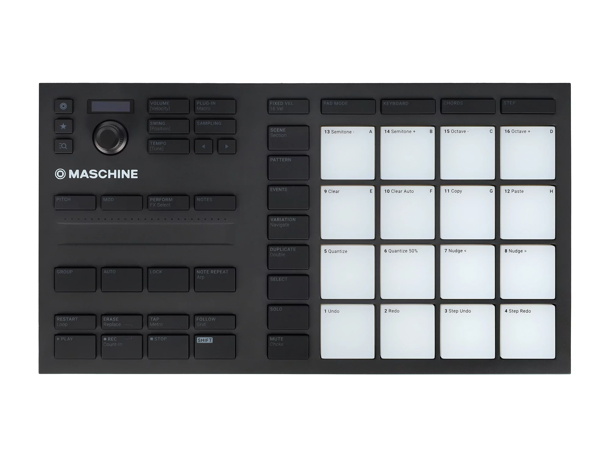 MIDI контроллер Native Instruments Maschine Mikro Mk3 8