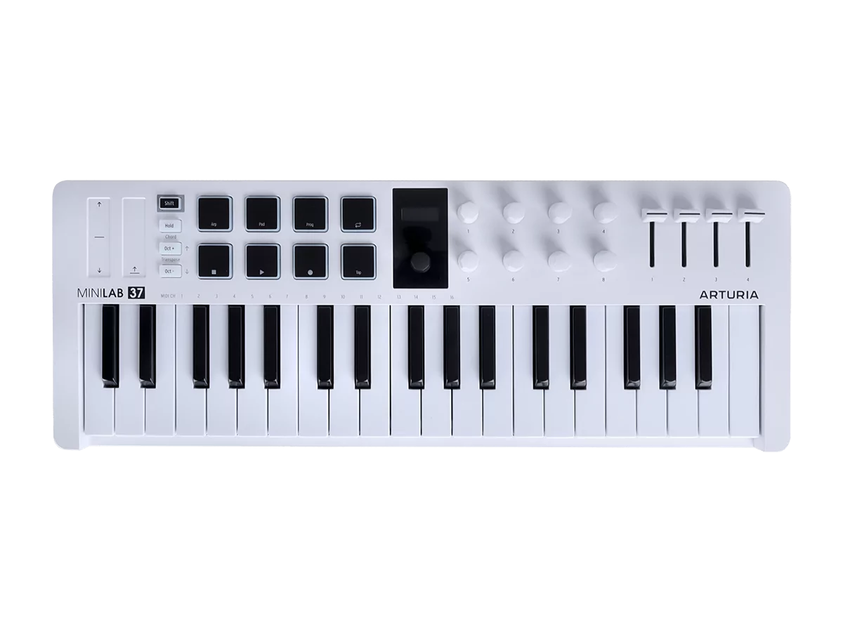 MIDI клавиатура Arturia MiniLAB 3 37 White 5