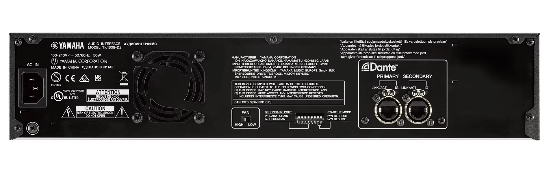 Модуль Yamaha TIO1608-D2 4