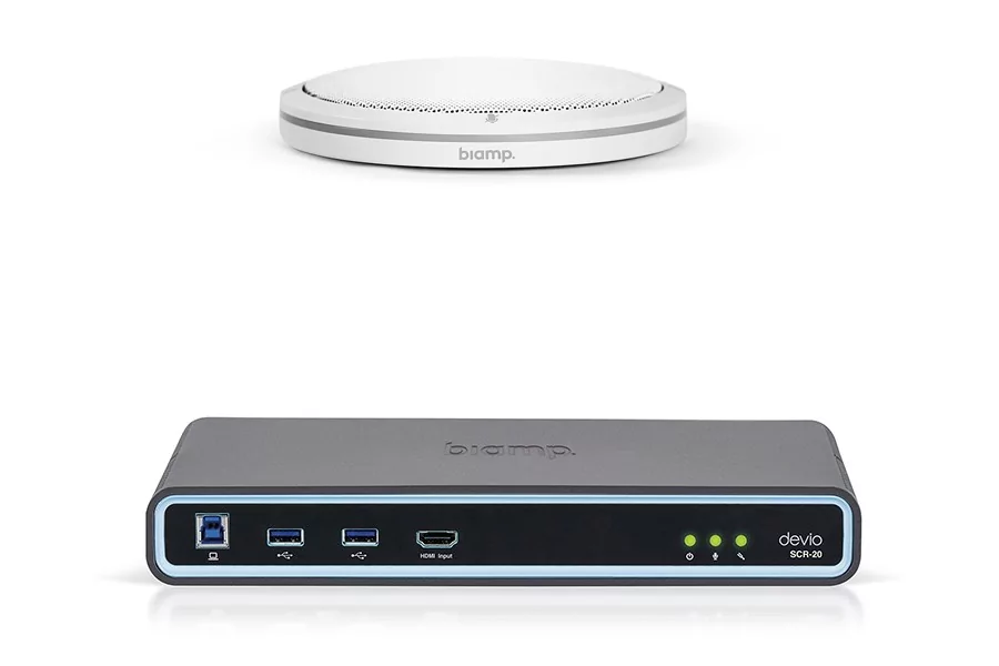 Микрофон с аудиопроцессором Biamp DevioSCR-20TX(White)