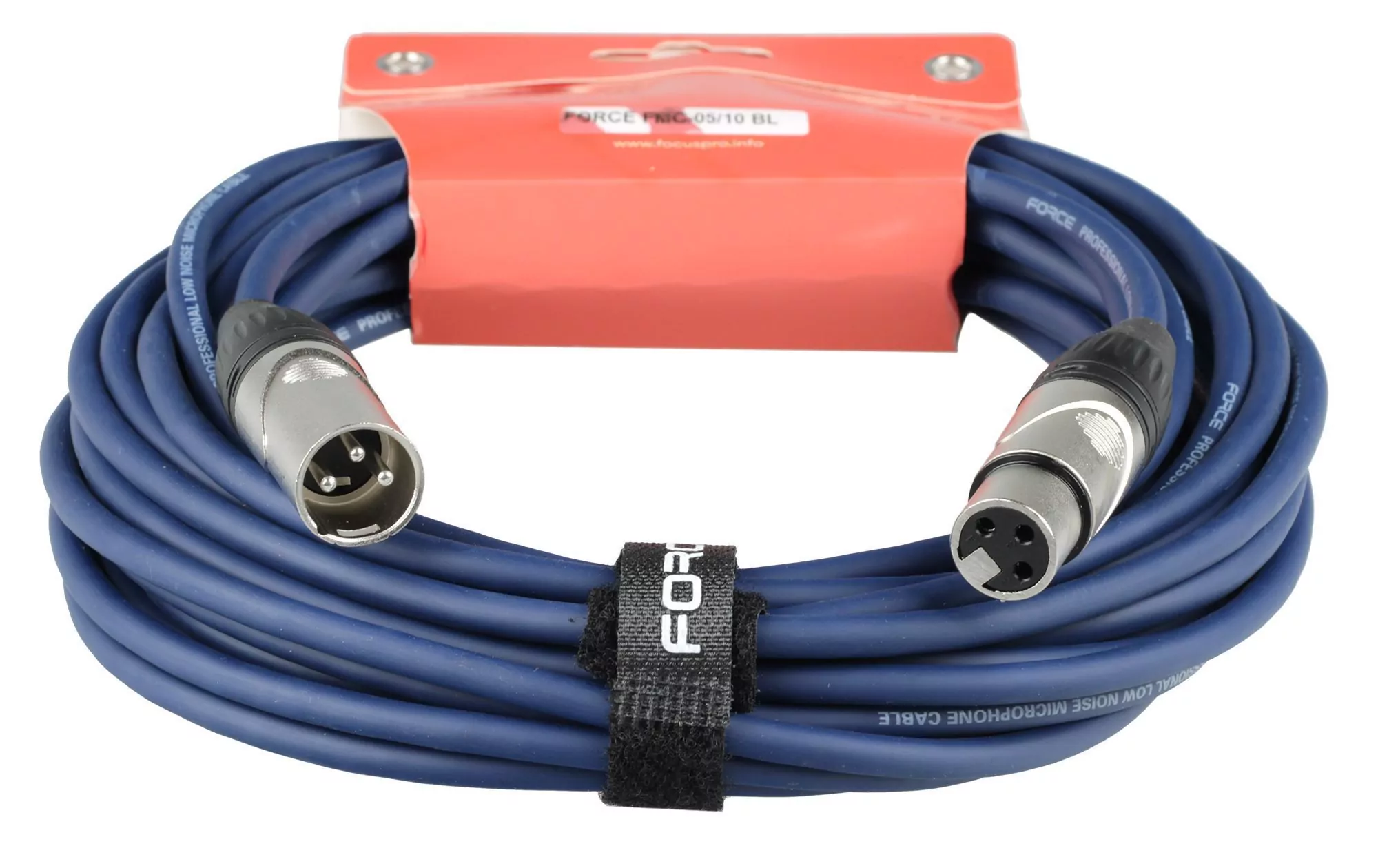 Кабель микрофонный FORCE FMC-05/10 BL 3