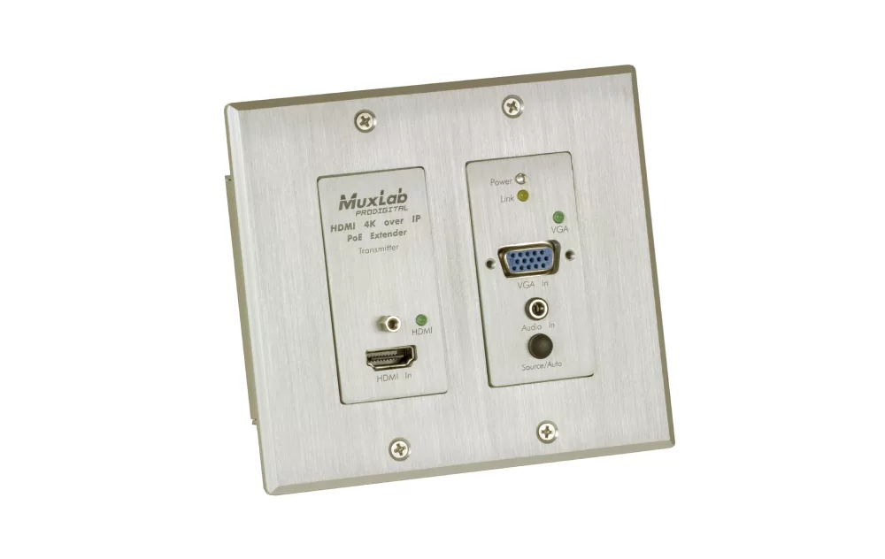 Встраиваемая панель-передатчик MuxLab 500773-TX-WH