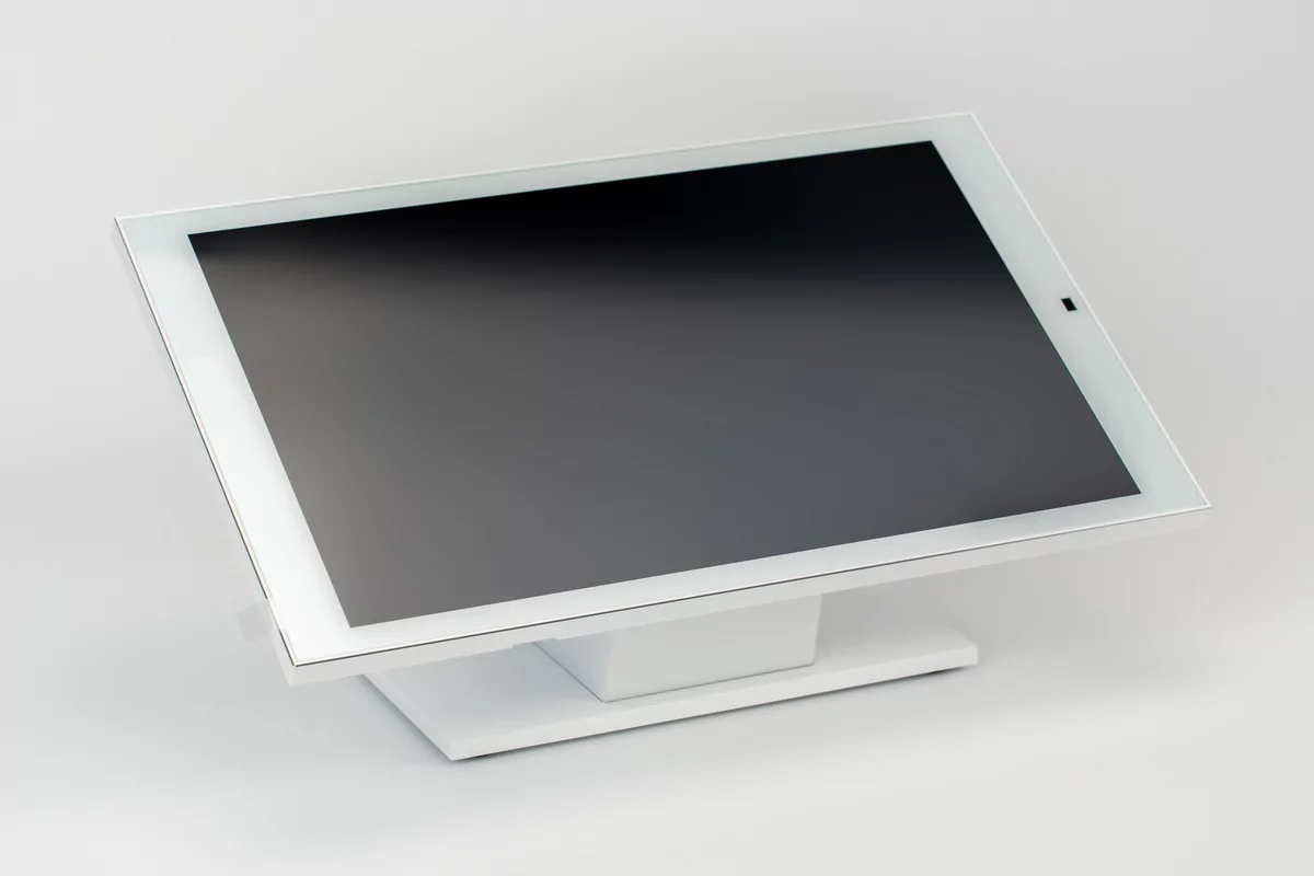 Настольное крепление для панелей настенных 8 и 10 дюймов, белое iRidi ST-P8/10-AL-W 3