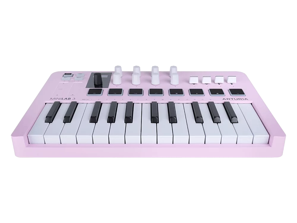 MIDI клавиатура Arturia MiniLAB 3 Rose Quartz 3