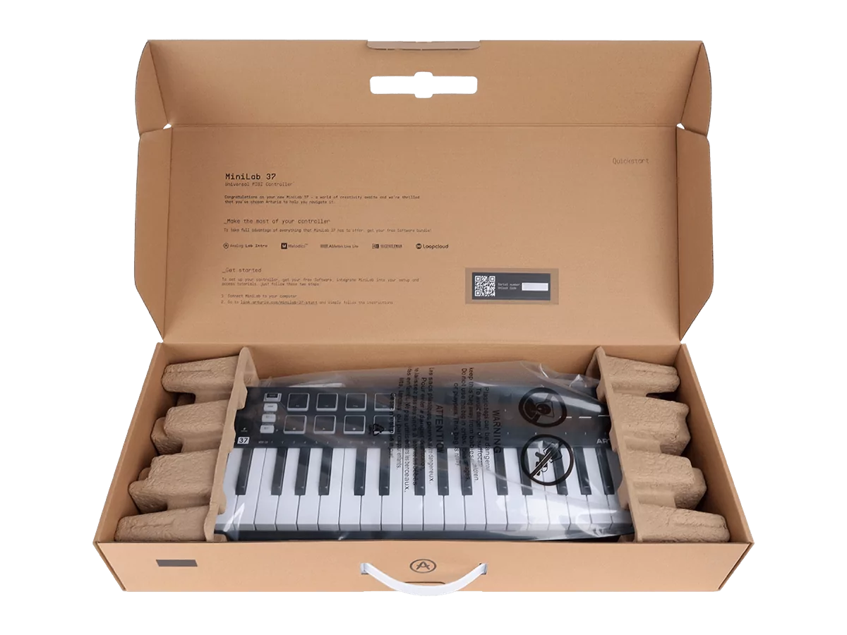 MIDI клавиатура Arturia MiniLAB 3 37 Black 7