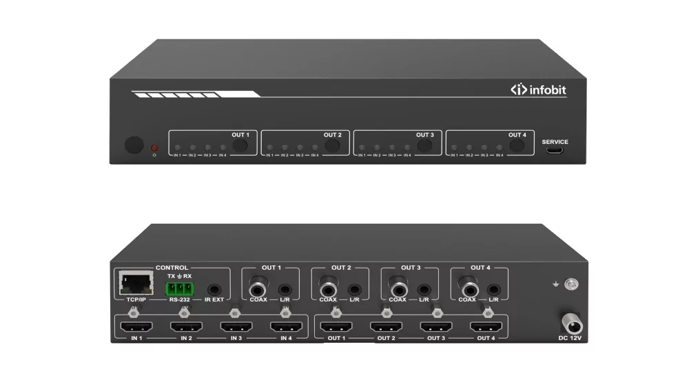 Матричный коммутатор Infobit iMatrix H44A