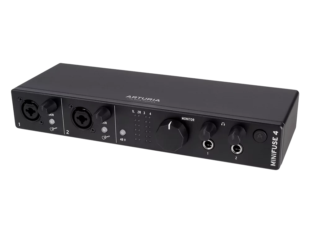 Аудиоинтерфейс USB Arturia MiniFuse 4 Black 9