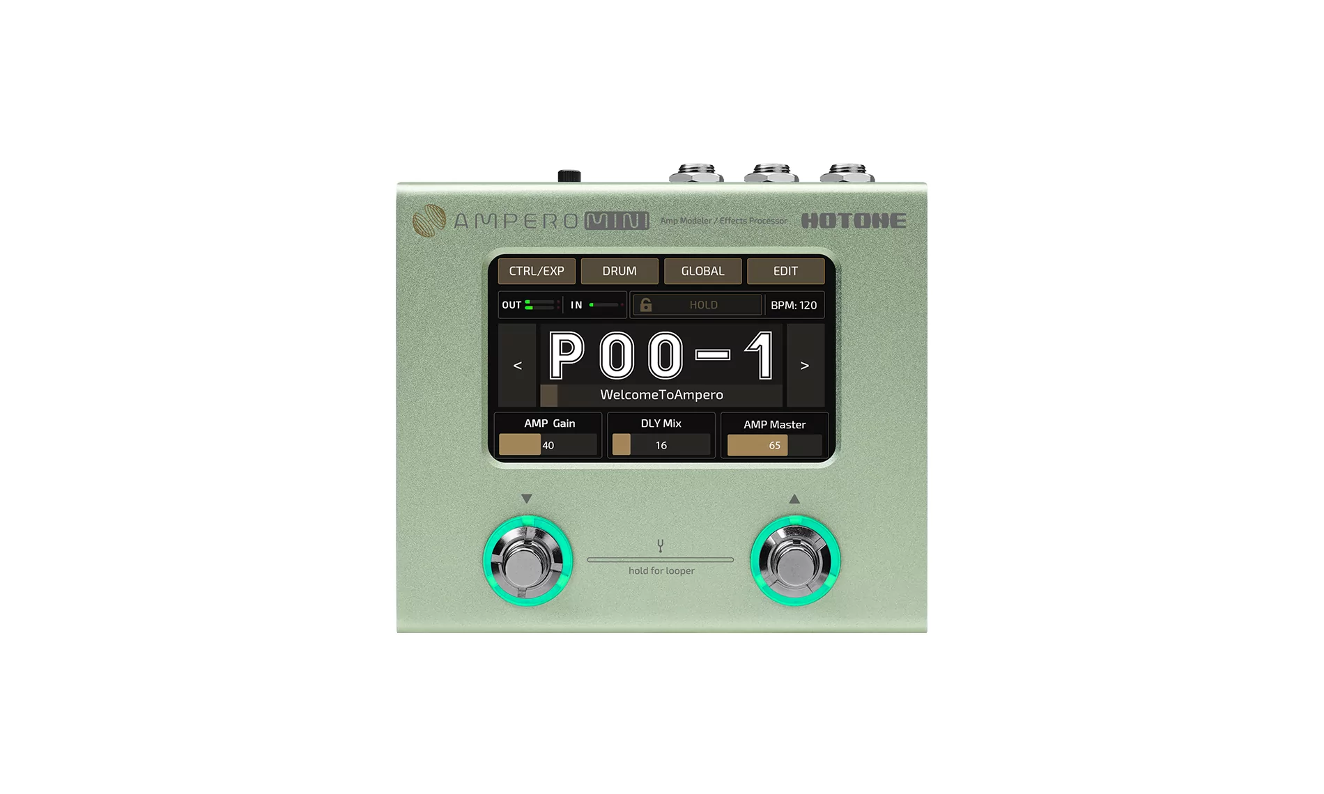 Процессор эффектов Hotone Ampero Mini (Matcha)