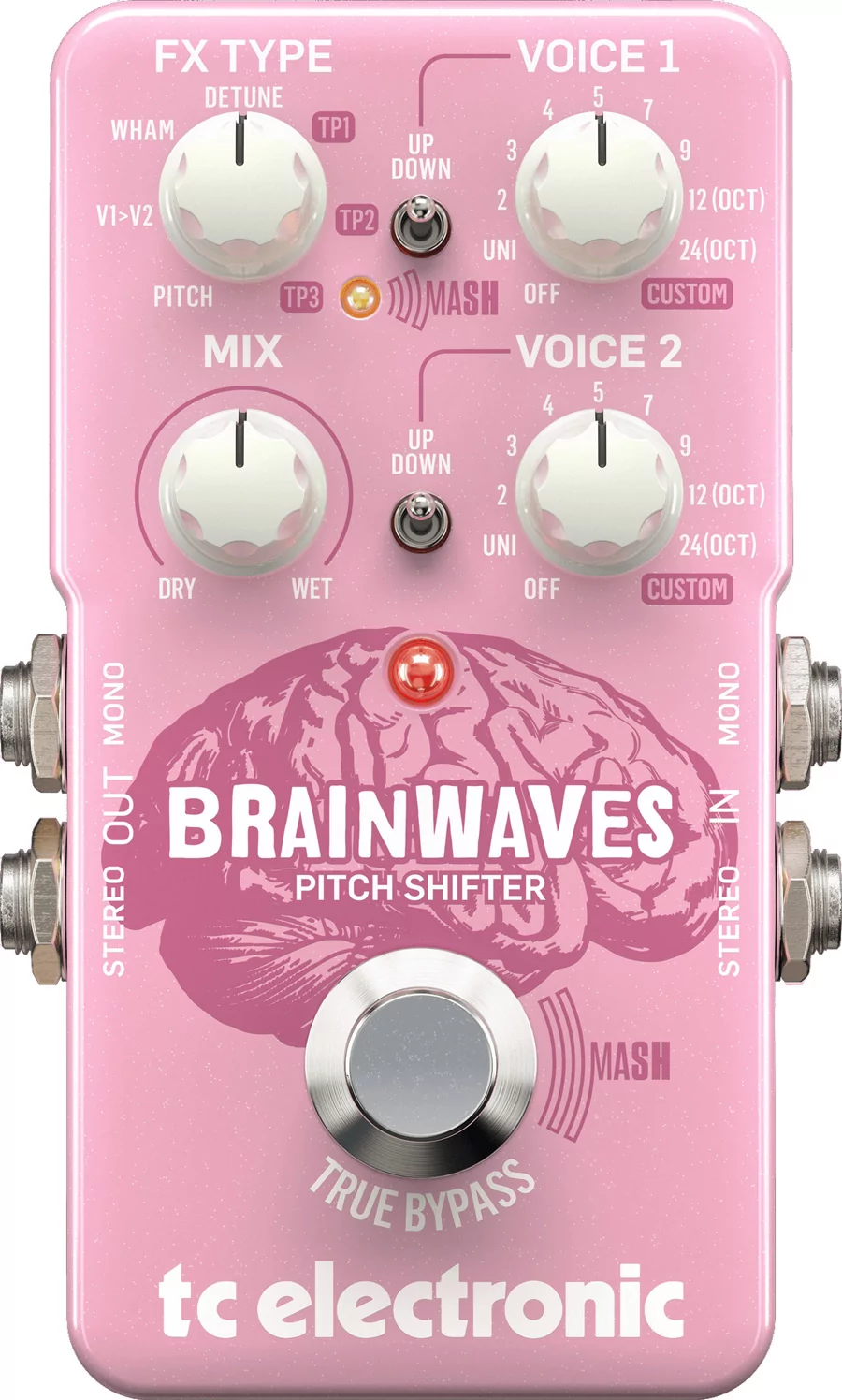 Педаль эффектов TC Electronic BRAINWAVES PITCH SHIFTER