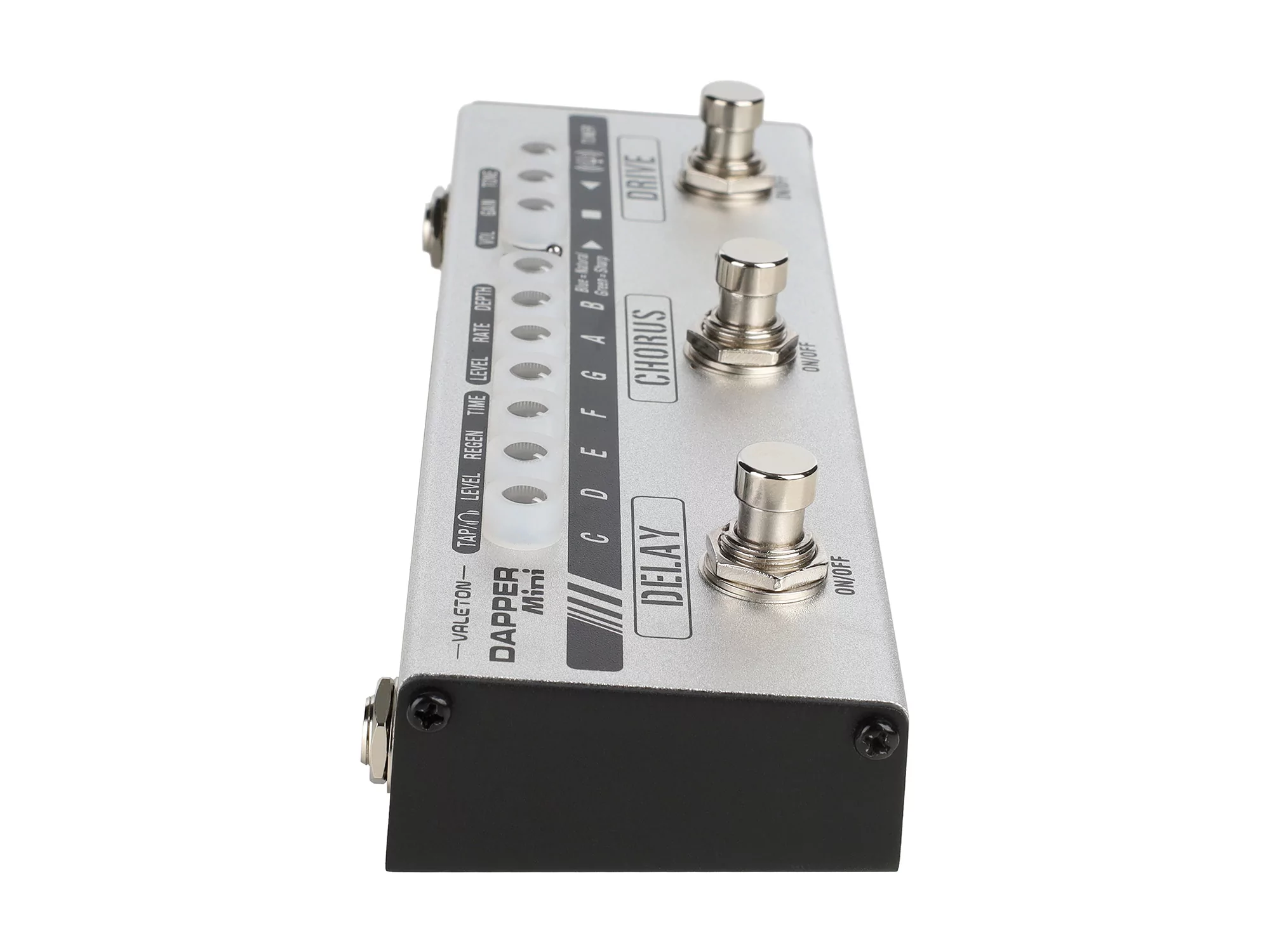 Напольная компактная гитарная педаль Dapper Mini Valeton MES-1 8
