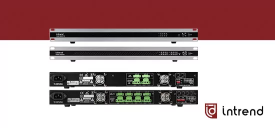 Трансляционные усилители мощности Intrend  серии ITAMP-Tv2 со склада AUVIX