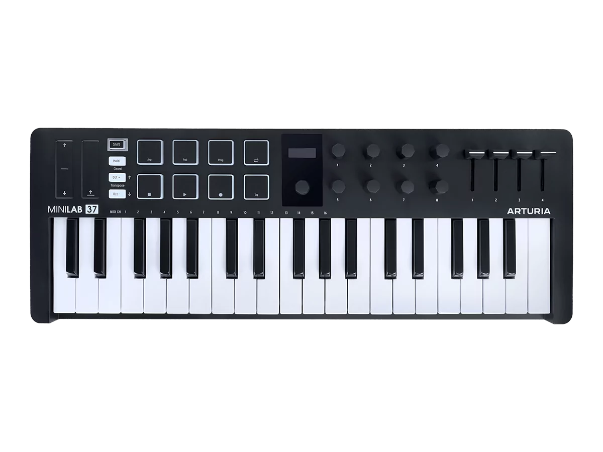 MIDI клавиатура Arturia MiniLAB 3 37 Black 5