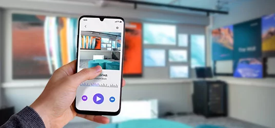 Aудиогид для шоурума AUVIX