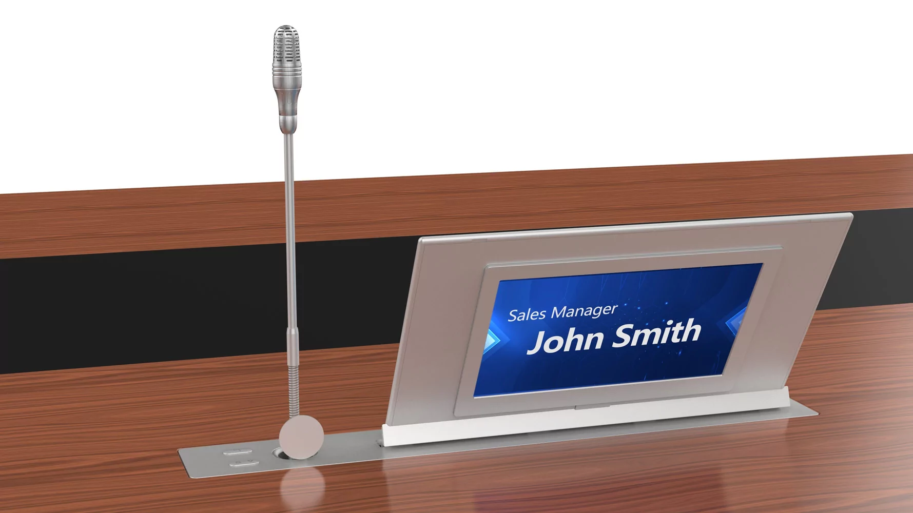 Моторизированный выдвижной монитор Wize Pro WR-15FC Touch 2