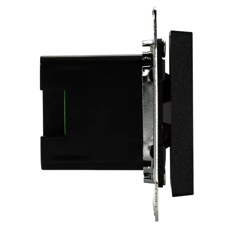 Сценарный выключатель 2-кл, модуль 55х55, dc, Черный iRidi Ddc-00-55-0205 2