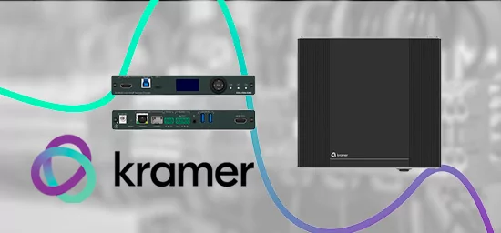Кодер и передатчик Kramer KDS-17EN-SW2 ─ топовое решение линейки AVoIP KDS-17 