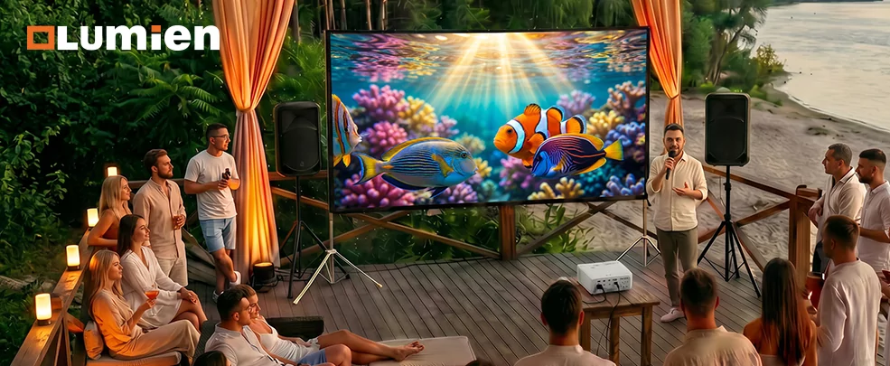 Экраны LUMIEN Sky View: навстречу летнему сезону
